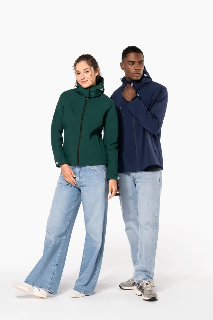 Veste softshell à capuche amovible femme 15