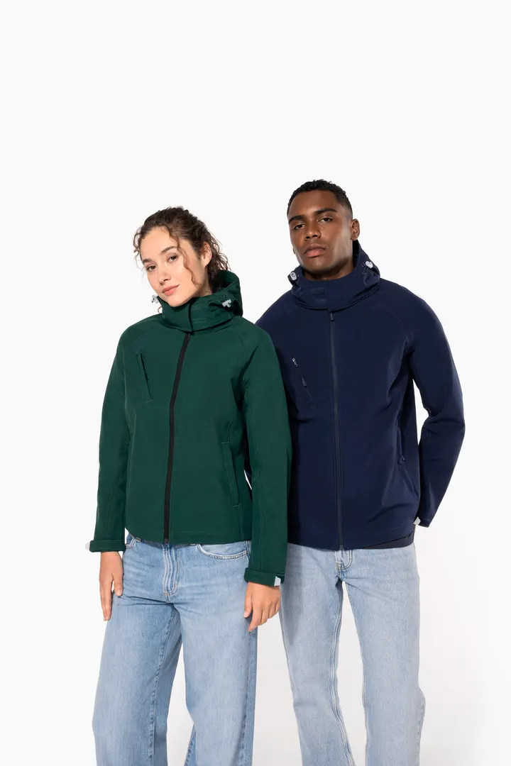 Veste softshell à capuche amovible femme 16