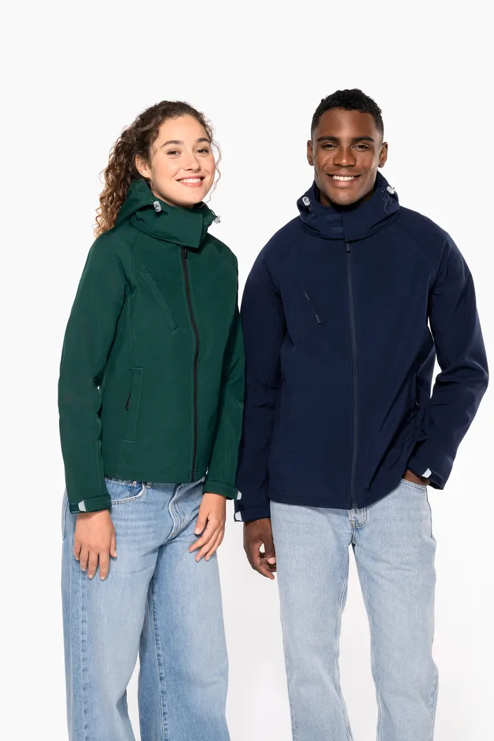 Veste softshell à capuche amovible femme 17