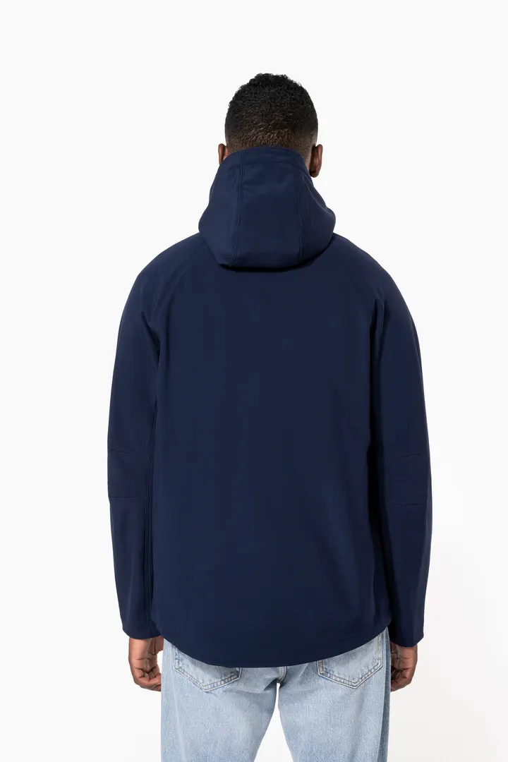 Herren Softshell-Jacke mit Abnehmbare Kapuze 7