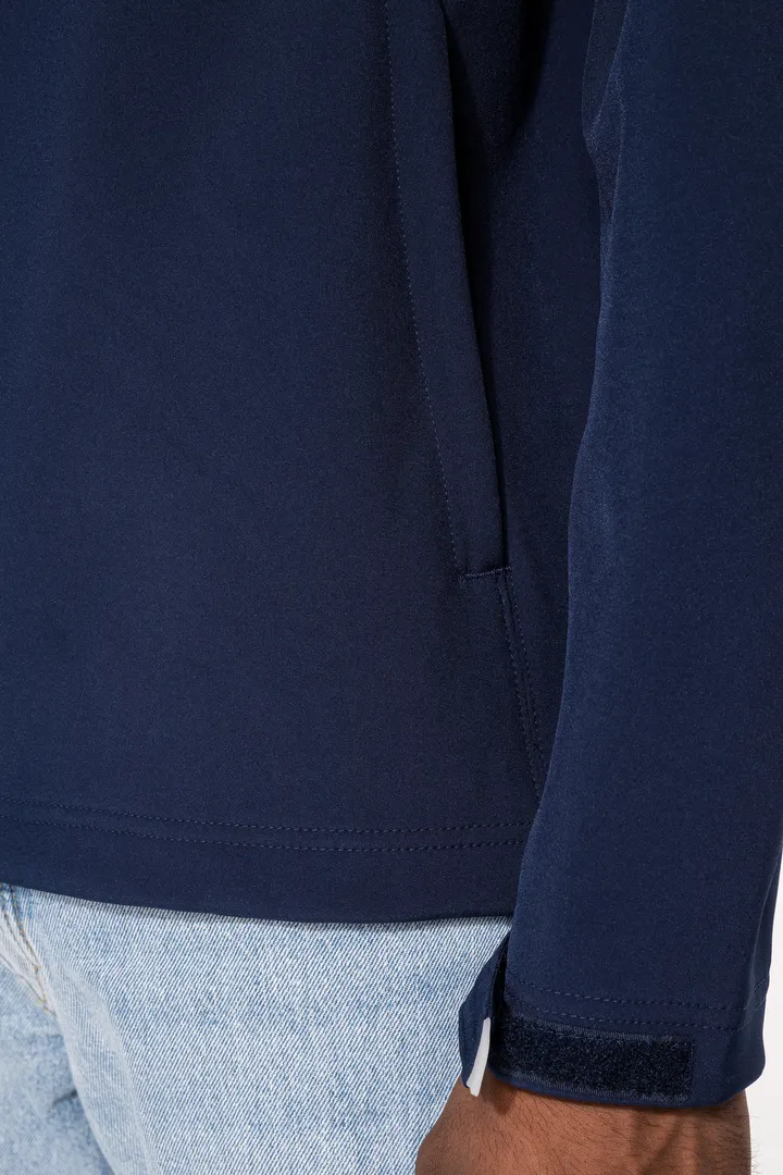 Herren Softshell-Jacke mit Abnehmbare Kapuze 10