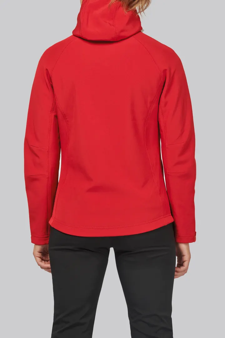 Veste softshell à capuche amovible femme 4