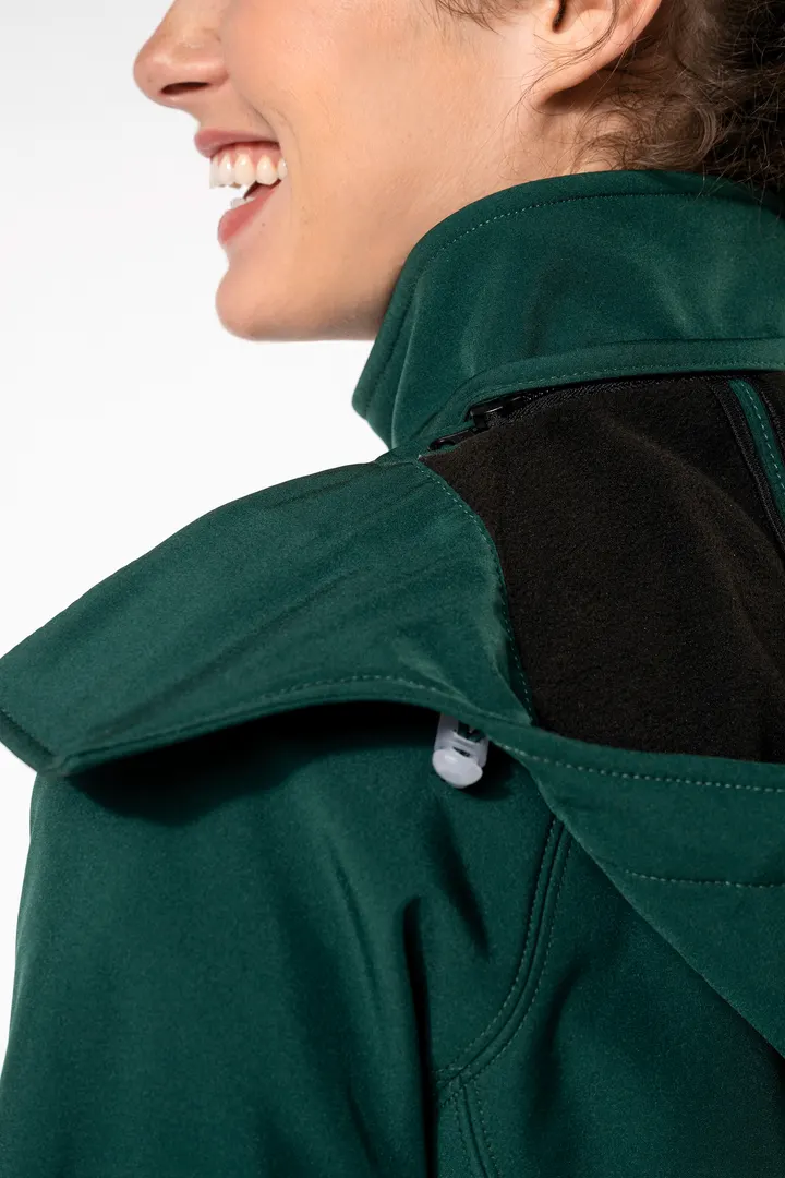 Veste softshell à capuche amovible femme 9