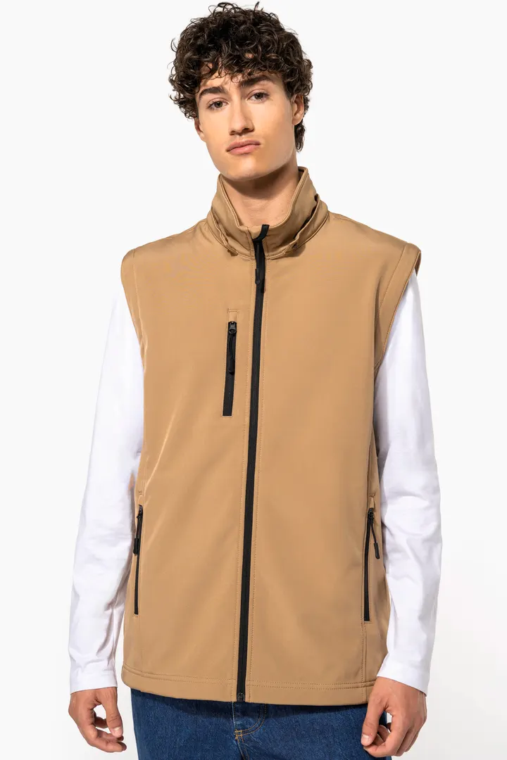 Veste Softshell 3 couches à capuche avec manches amovibles unisexe 5