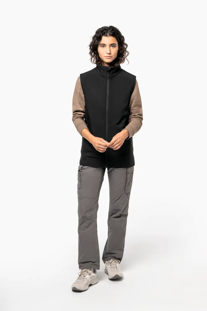 Zweilagiger, umweltfreundlicher Unisex-Softshell-Bodywärmer 4
