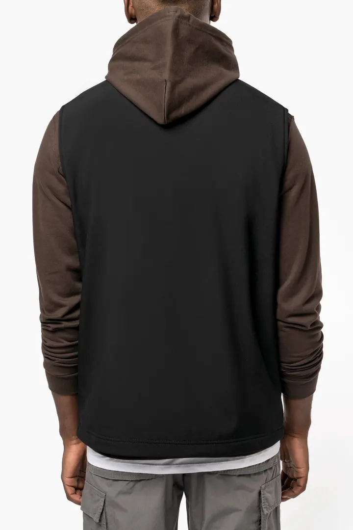 Zweilagiger, umweltfreundlicher Unisex-Softshell-Bodywärmer 3