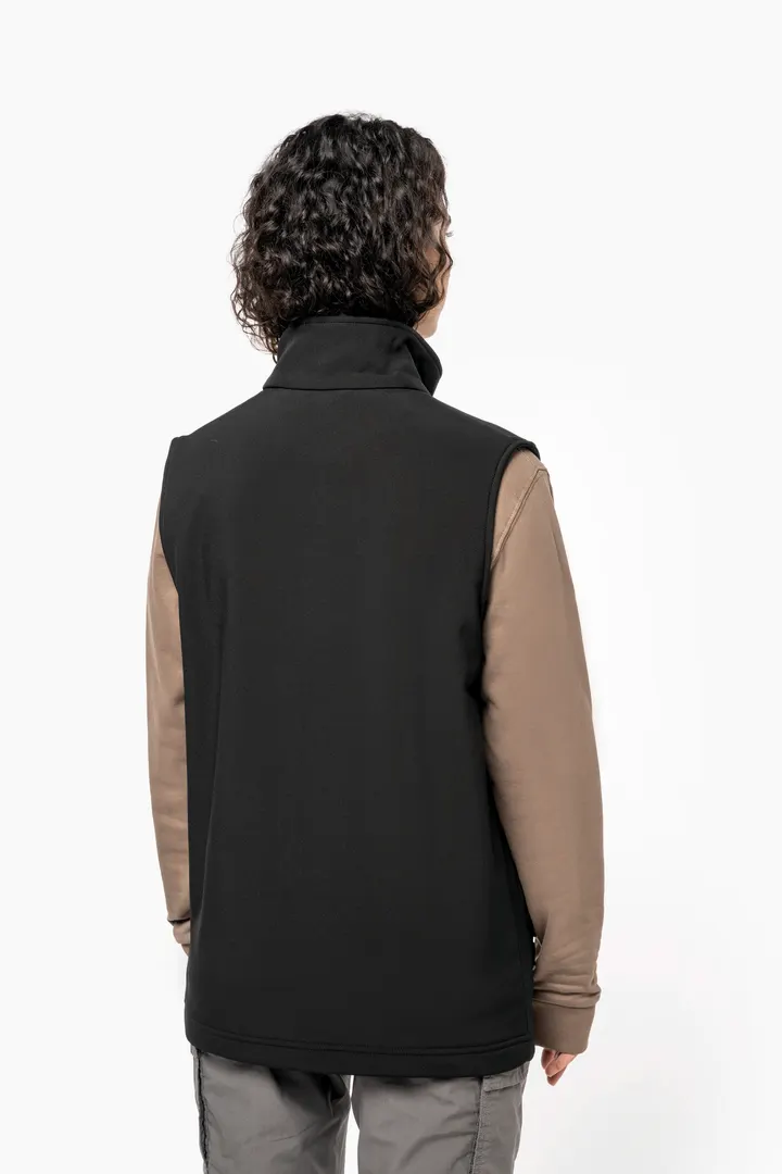 Zweilagiger, umweltfreundlicher Unisex-Softshell-Bodywärmer 6