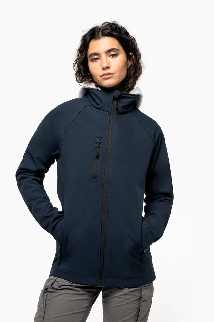 Umweltfreundliche 3-lagige Unisex-Softshell-Jacke 6
