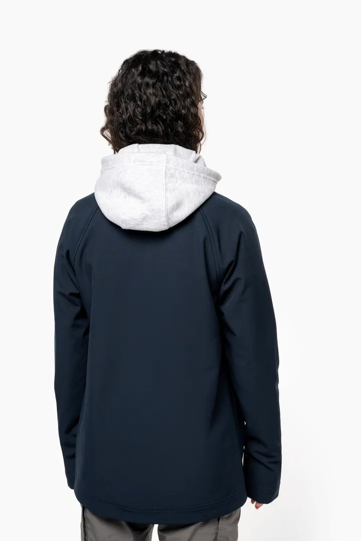 Umweltfreundliche 3-lagige Unisex-Softshell-Jacke 7