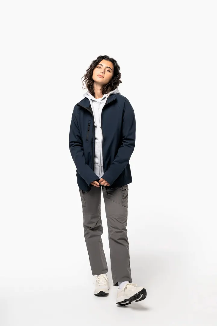 Umweltfreundliche 3-lagige Unisex-Softshell-Jacke 2