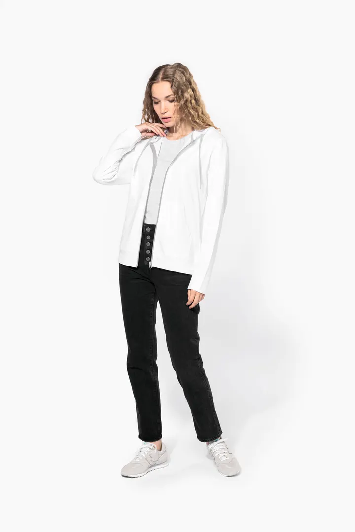 Veste coton légère à capuche 12