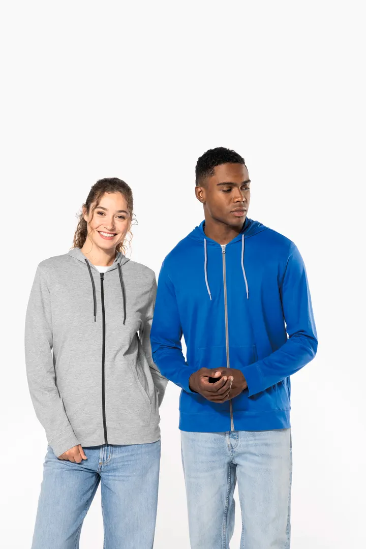 Veste coton légère à capuche 14