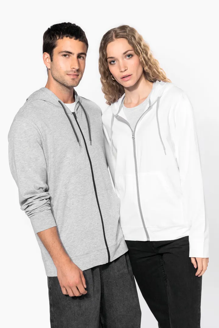 Veste coton légère à capuche 22