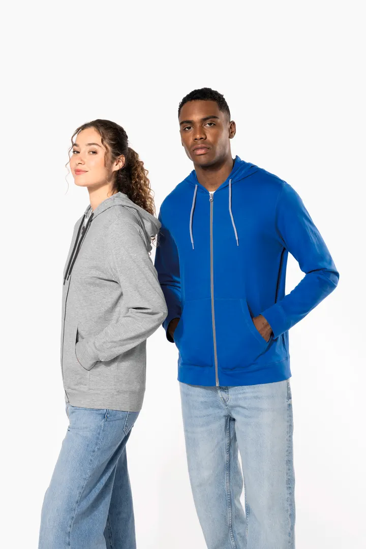 Veste coton légère à capuche 15