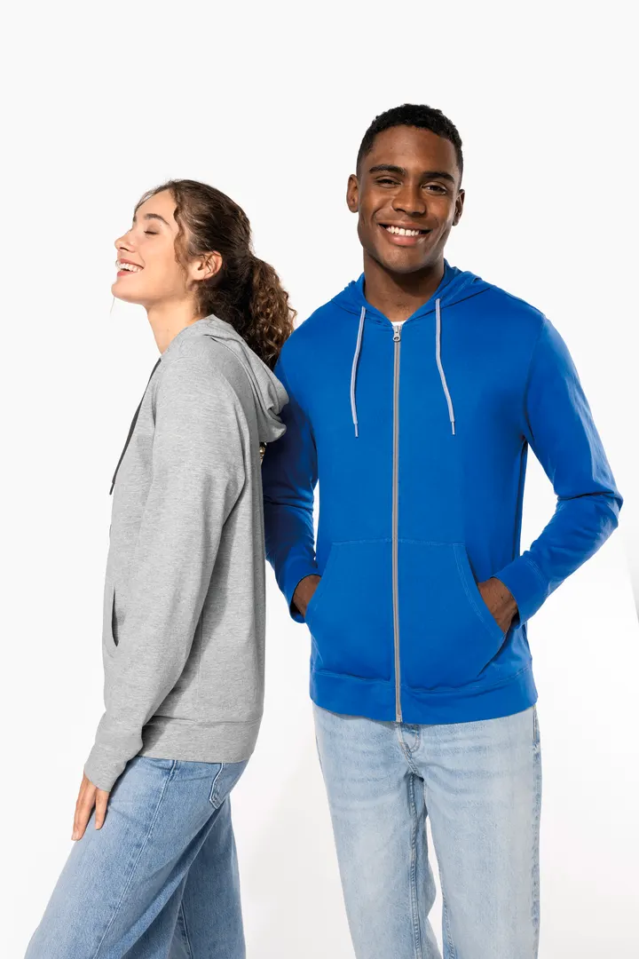 Veste coton légère à capuche 16