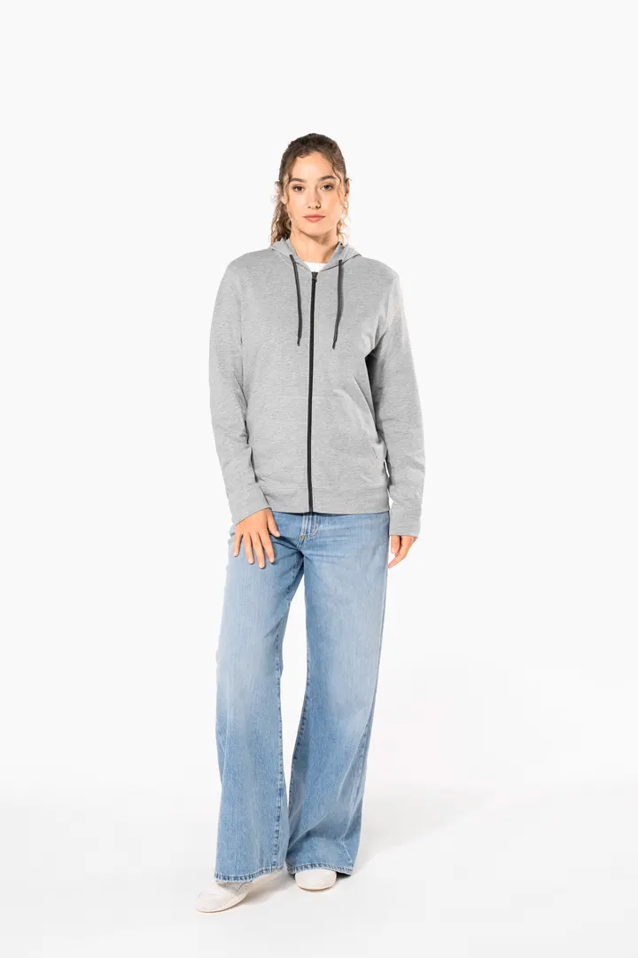 Veste coton légère à capuche 17