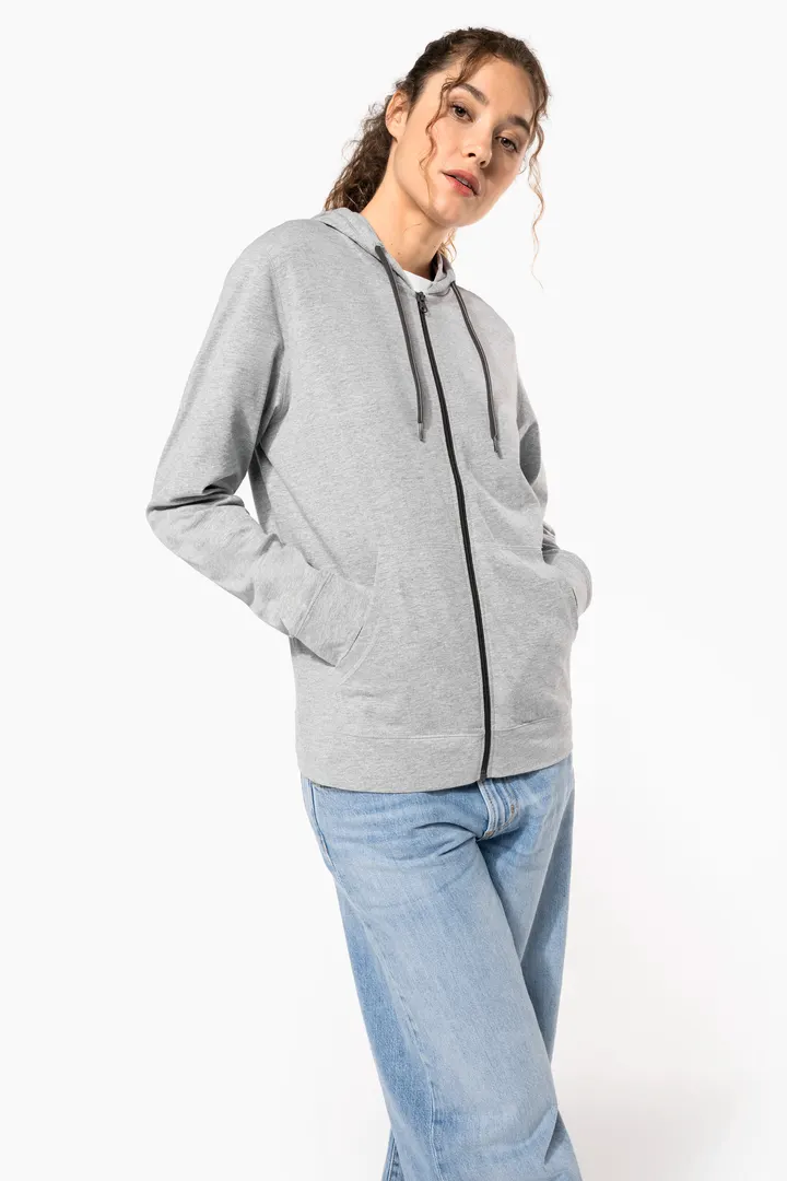 Veste coton légère à capuche 19