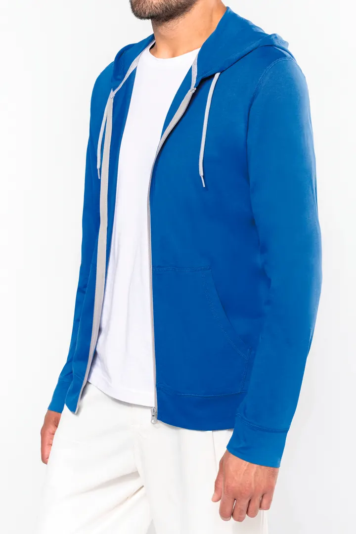 Veste coton légère à capuche 4