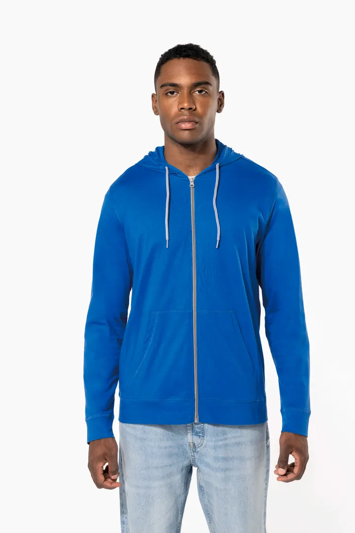 Veste coton légère à capuche 3