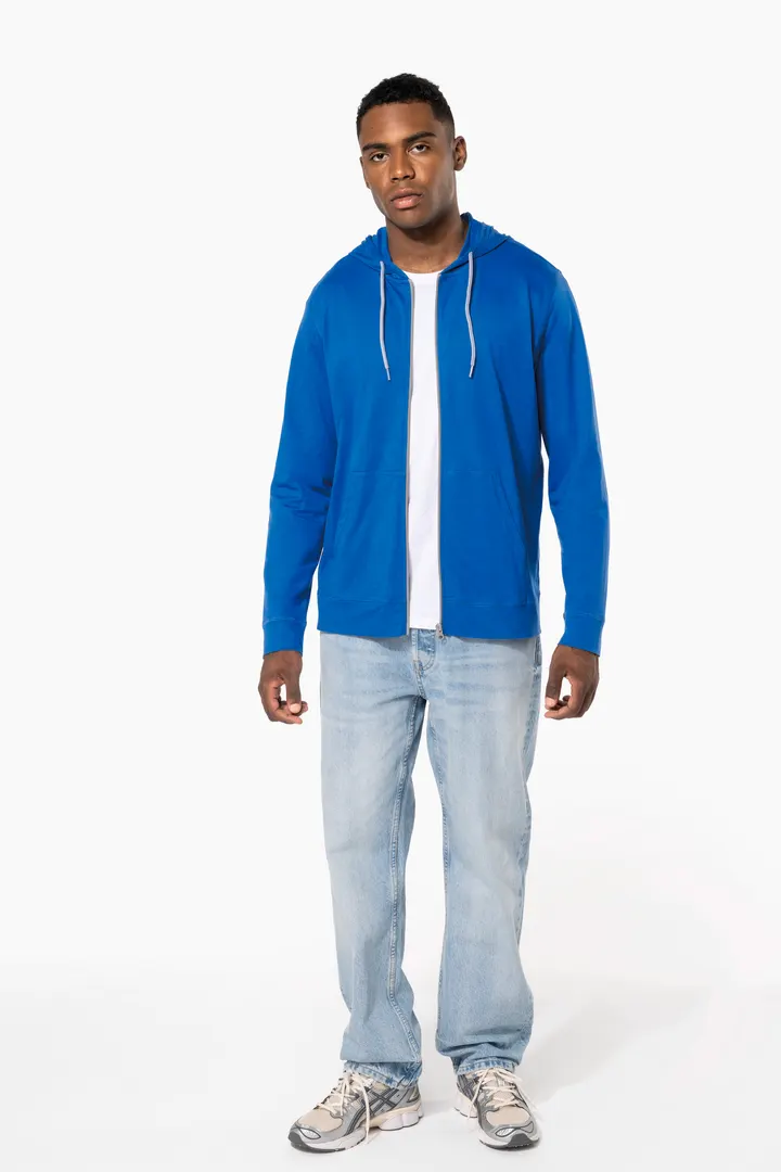 Veste coton légère à capuche 5