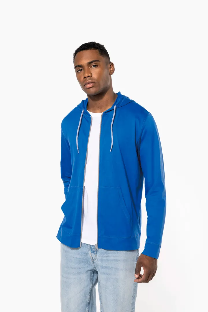 Veste coton légère à capuche 6