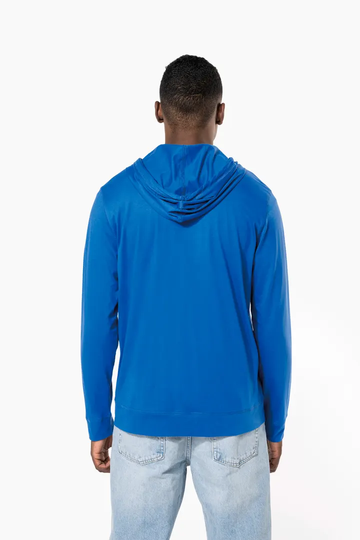 Veste coton légère à capuche 7