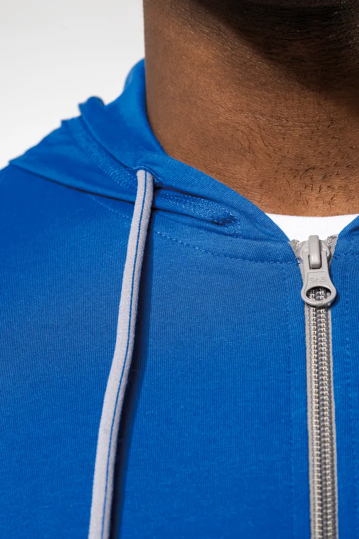 Veste coton légère à capuche 10