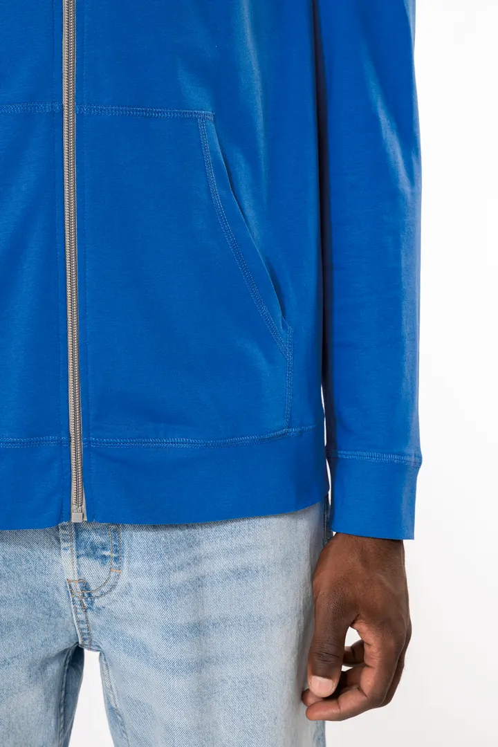 Veste coton légère à capuche 11