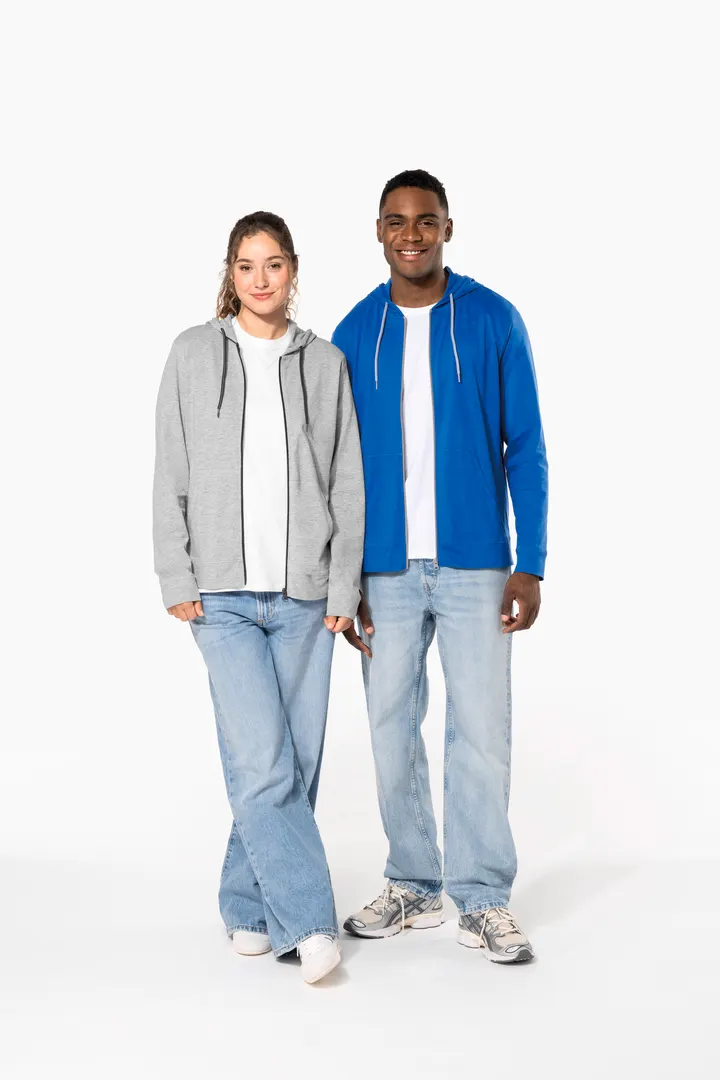 Veste coton légère à capuche 13