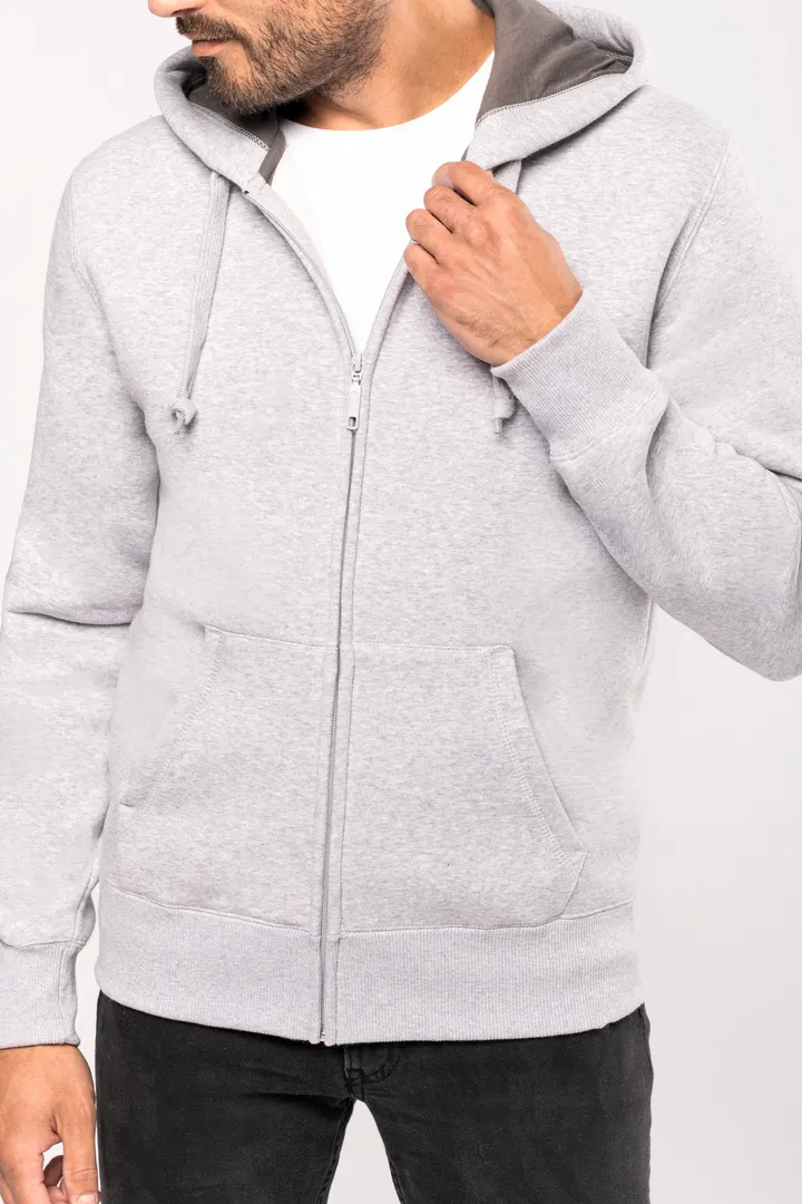 Kapuzensweatshirt mit Reißverschluss 2