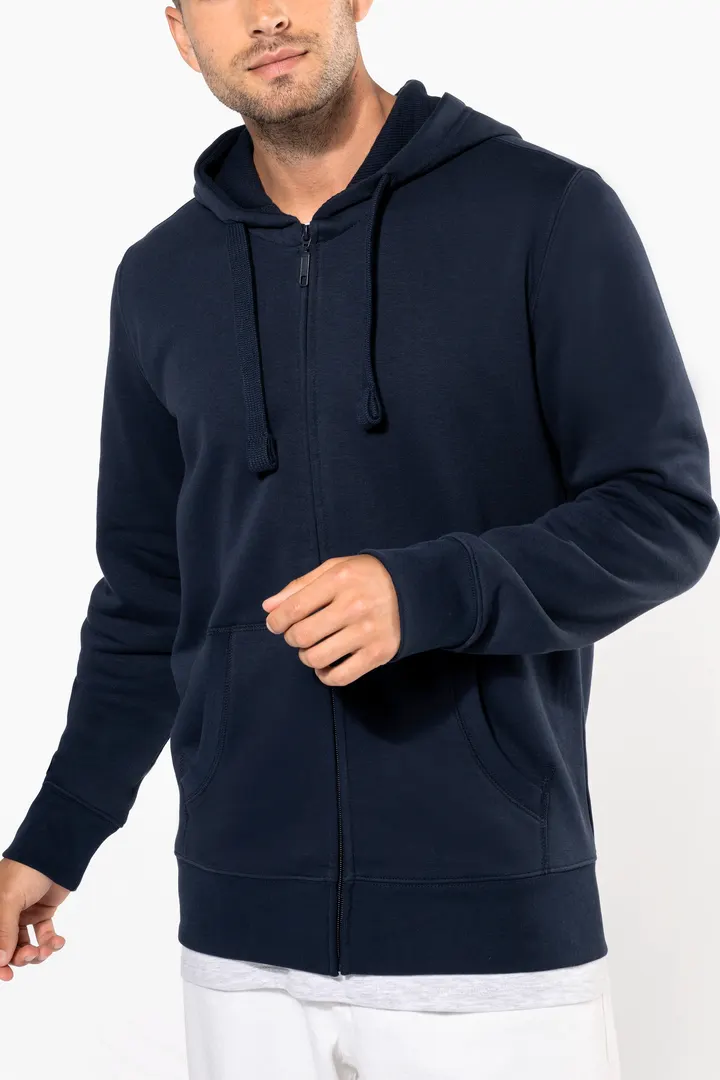 KAPUZENSHIRT MIT REIßVERSCHLUSS