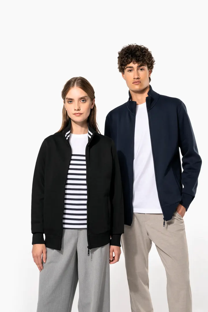 Herren Fleece-Sweater mit Reißverschluss 12