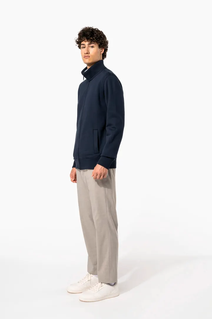 Herren Fleece-Sweater mit Reißverschluss 9