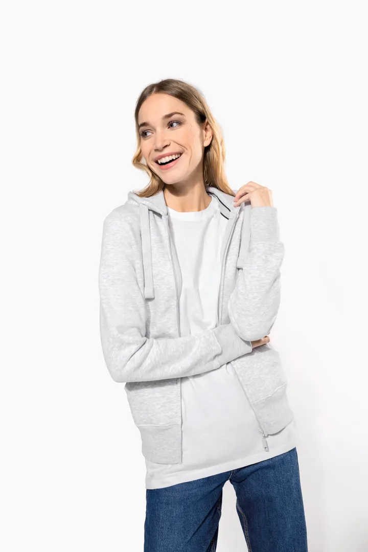 DAMEN KAPUZENSHIRT mit Reißververschluss 5
