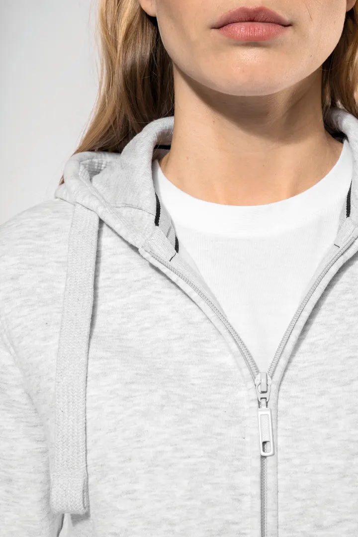 DAMEN KAPUZENSHIRT mit Reißververschluss 8