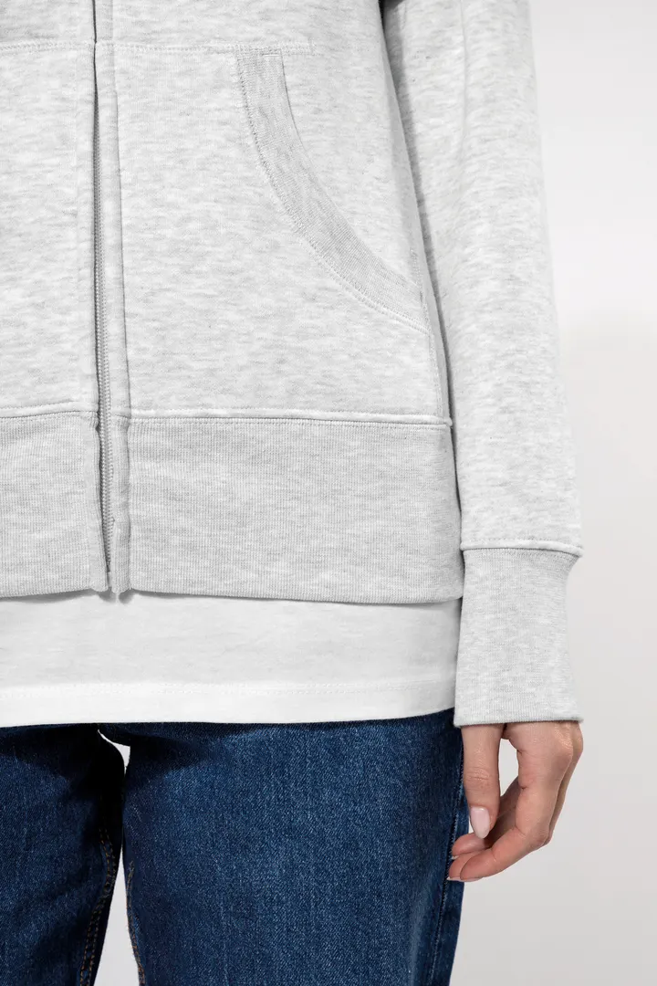 DAMEN KAPUZENSHIRT mit Reißververschluss 10
