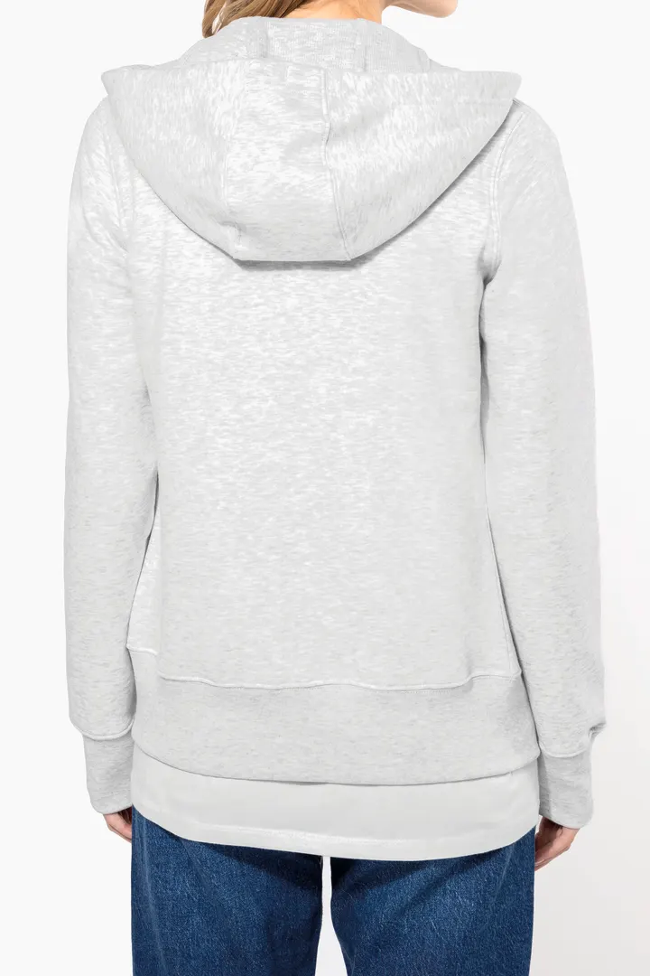 DAMEN KAPUZENSHIRT mit Reißververschluss 3