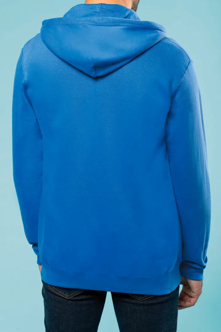 Sweat-shirt zippé capuche unisexe 18