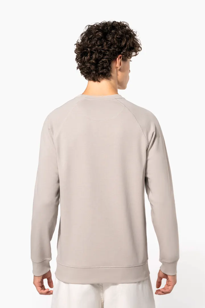 Herren Sweatshirt BIO-BAUMWOLLE Rundhalsausschnitt Raglanärmel 6