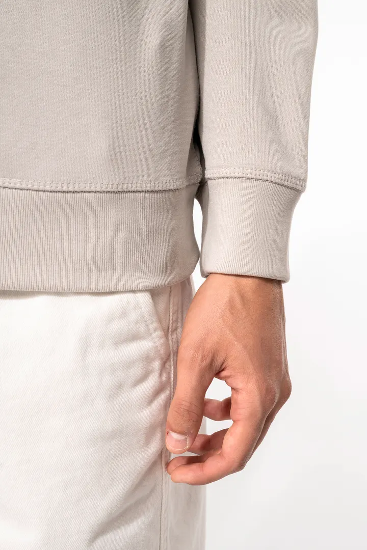 Herren Sweatshirt BIO-BAUMWOLLE Rundhalsausschnitt Raglanärmel 9