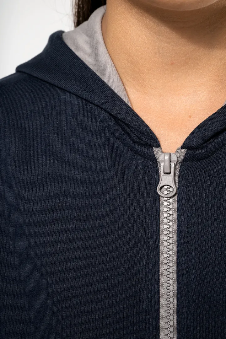 Kinder KAPUZENSWEATSHIRT mit Reißverschluss 10