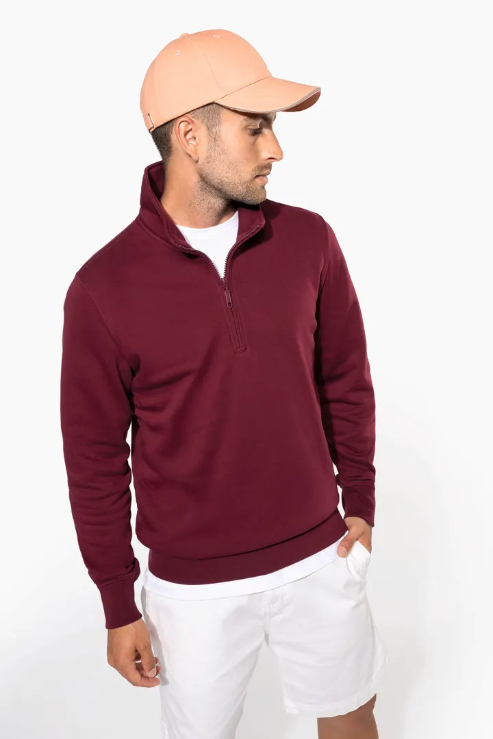 Sweatshirt mit Reißverschlusskragen 5