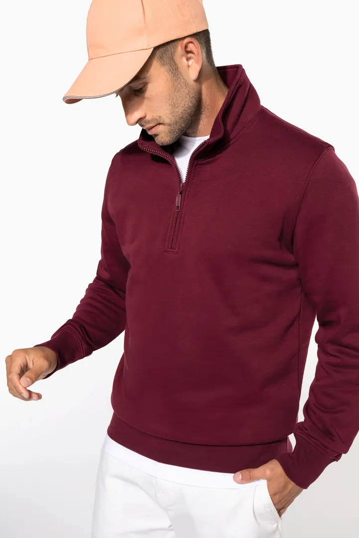 Sweatshirt mit Reißverschlusskragen 6