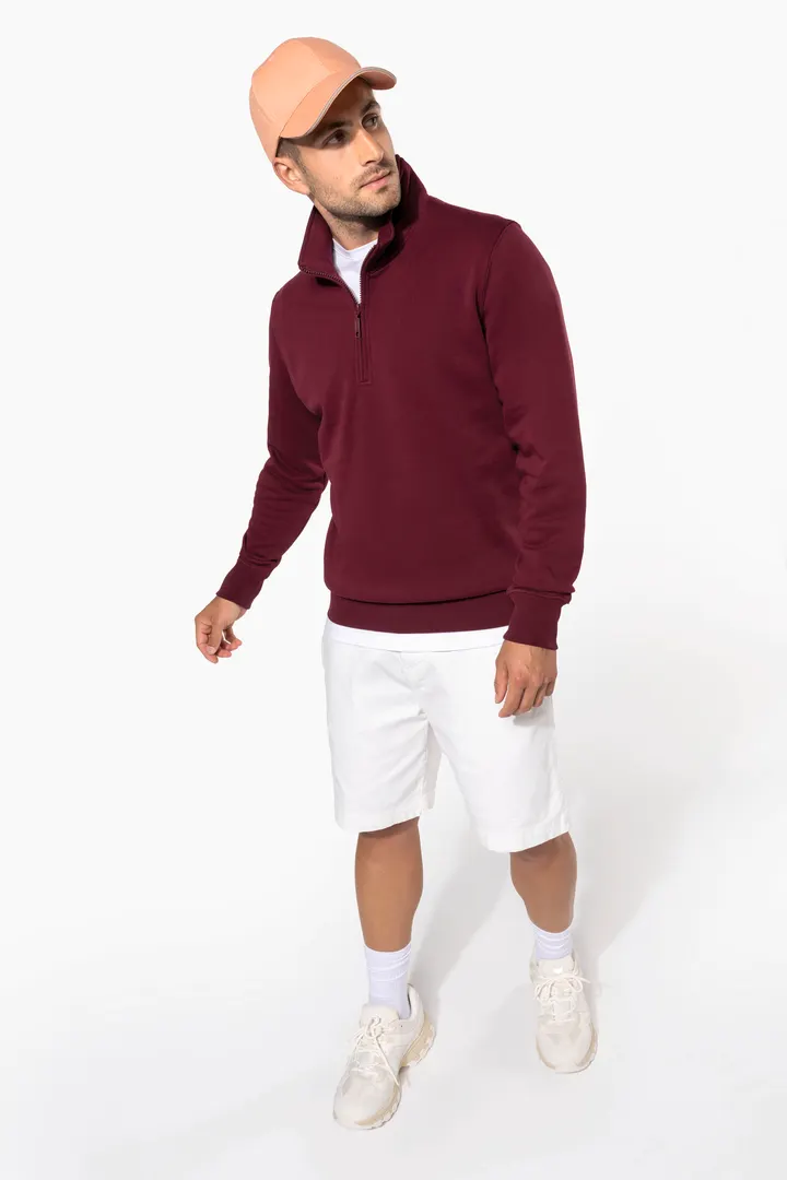 Sweatshirt mit Reißverschlusskragen 7