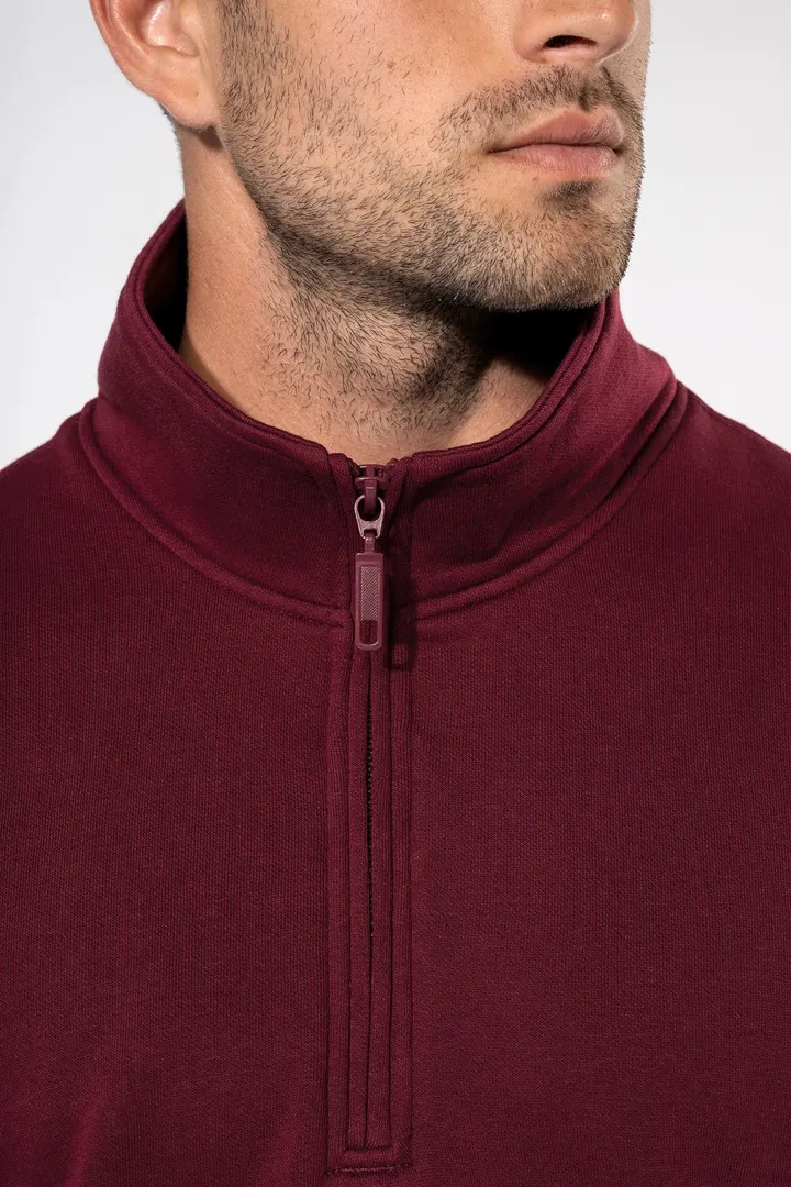 Sweatshirt mit Reißverschlusskragen 8