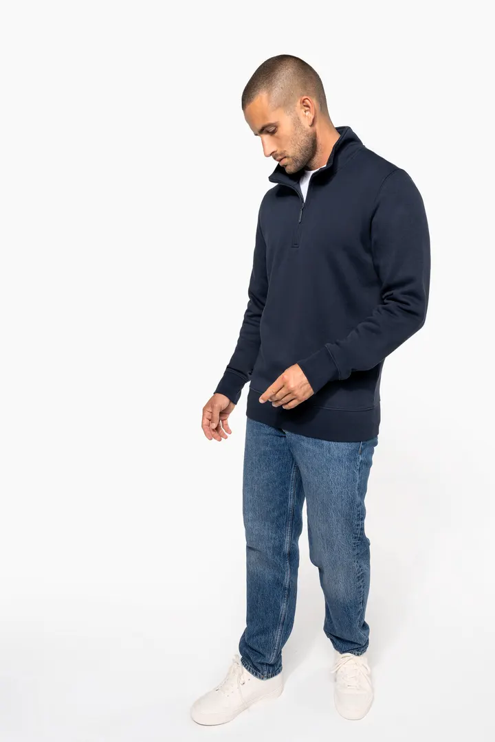 Sweatshirt mit Reißverschlusskragen 14