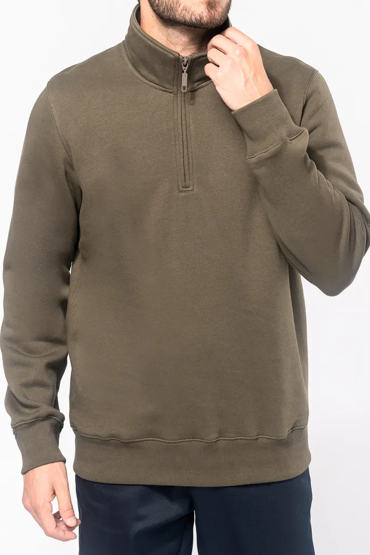 Sweatshirt mit Reißverschlusskragen 10