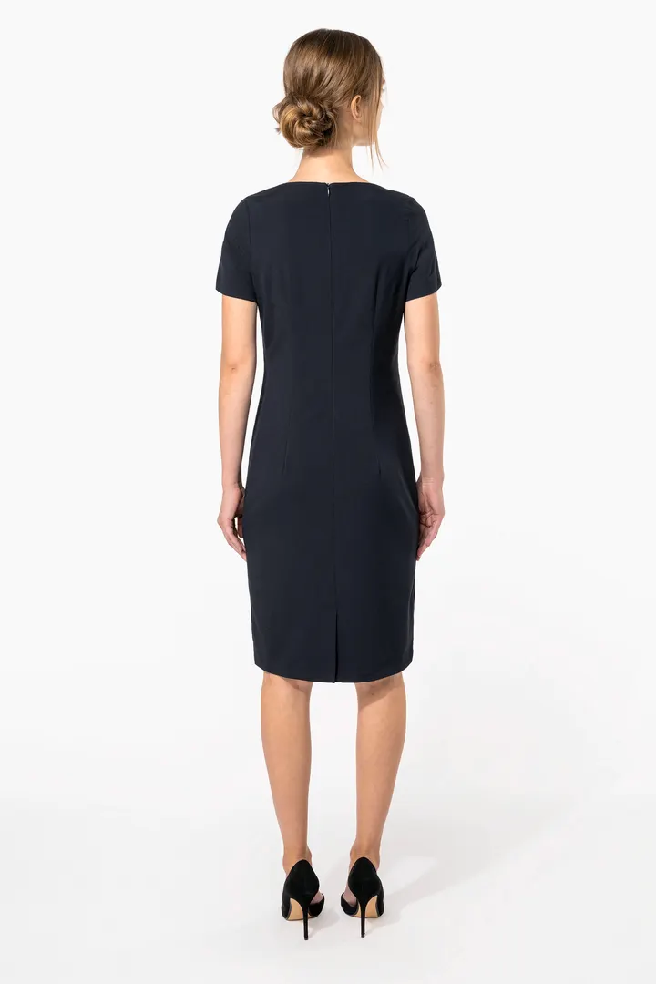 Kleid mit kurzen Ärmeln 5