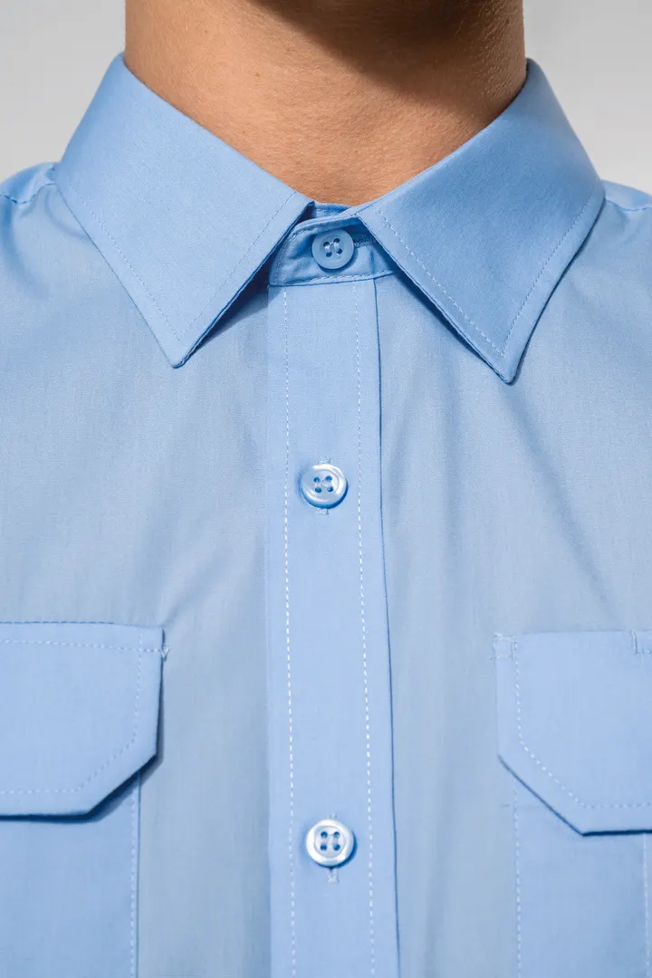 Chemise pilote manches longues homme 6