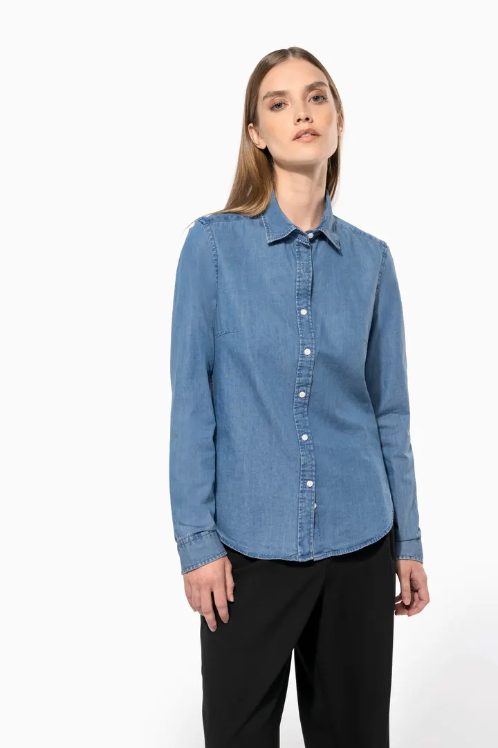 Chemise denim femme 2